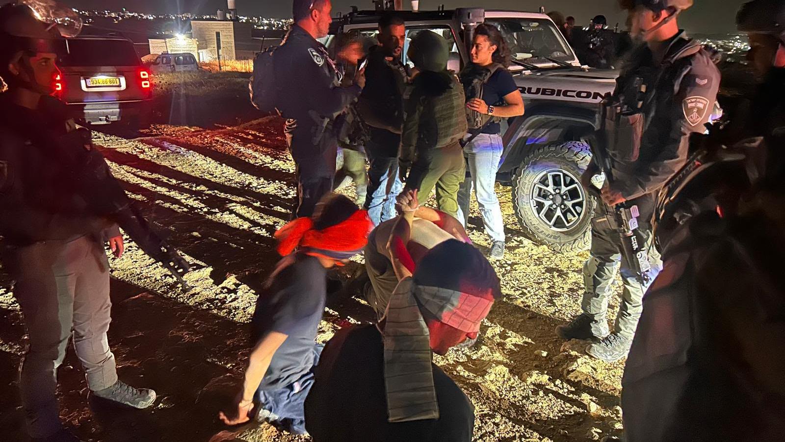 המשטרה ושבכ הצטרפו לחקירת חטיפת הנשק בדרום הר חברון
