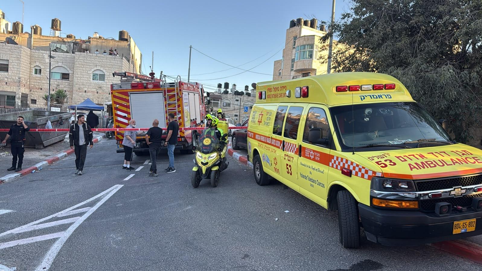 שריפה בירושלים: אישה במצב קשה ושלושה ילדים נפגעו