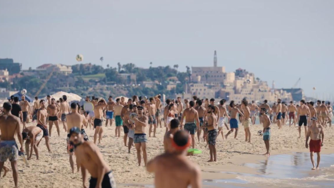תל אביב, יפה ומבולגנת. צילום: מתוך הסרטון, באדיבות "עיר עולם ותיירות", עיריית תל אביב-יפו