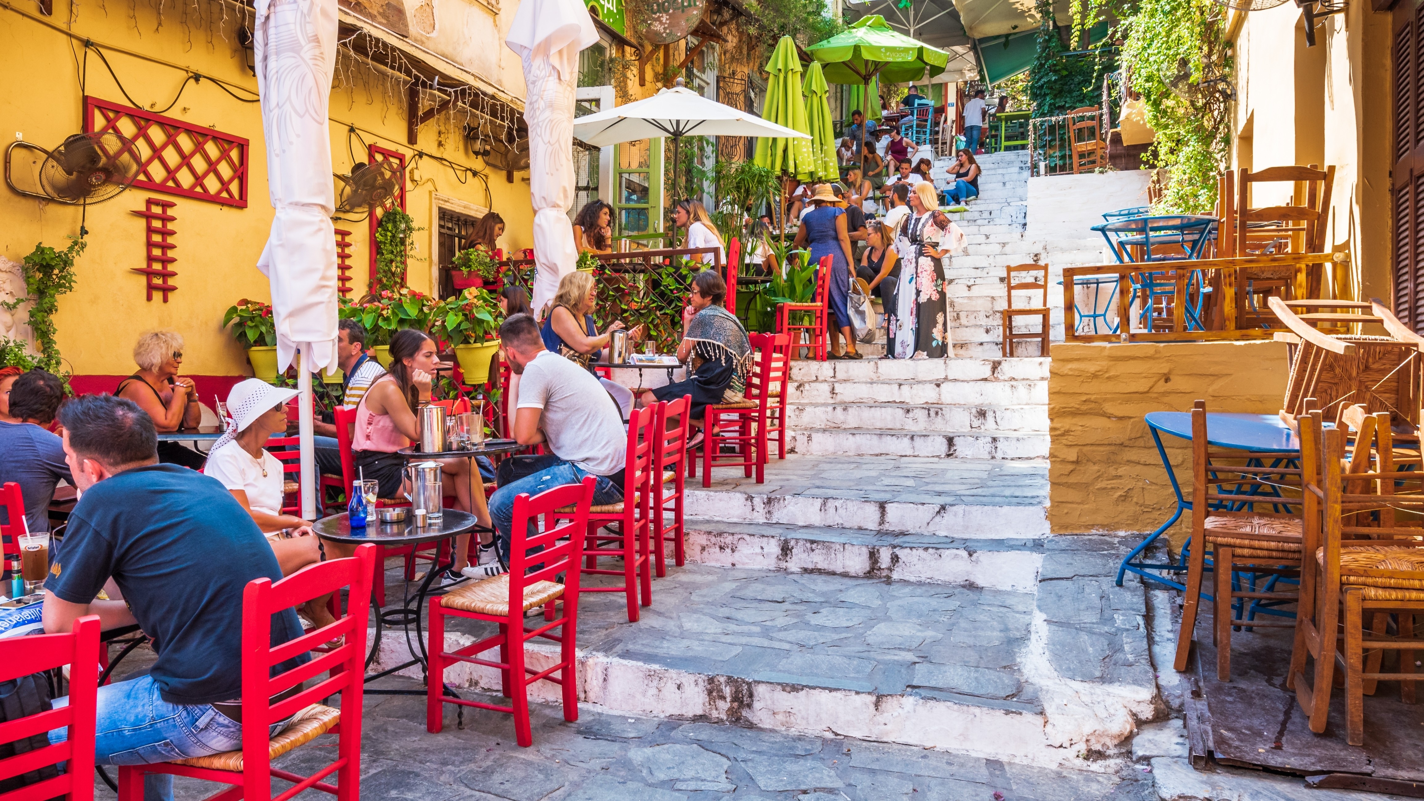 Plaka neighborhood in Athens. Photo: Shutterstock