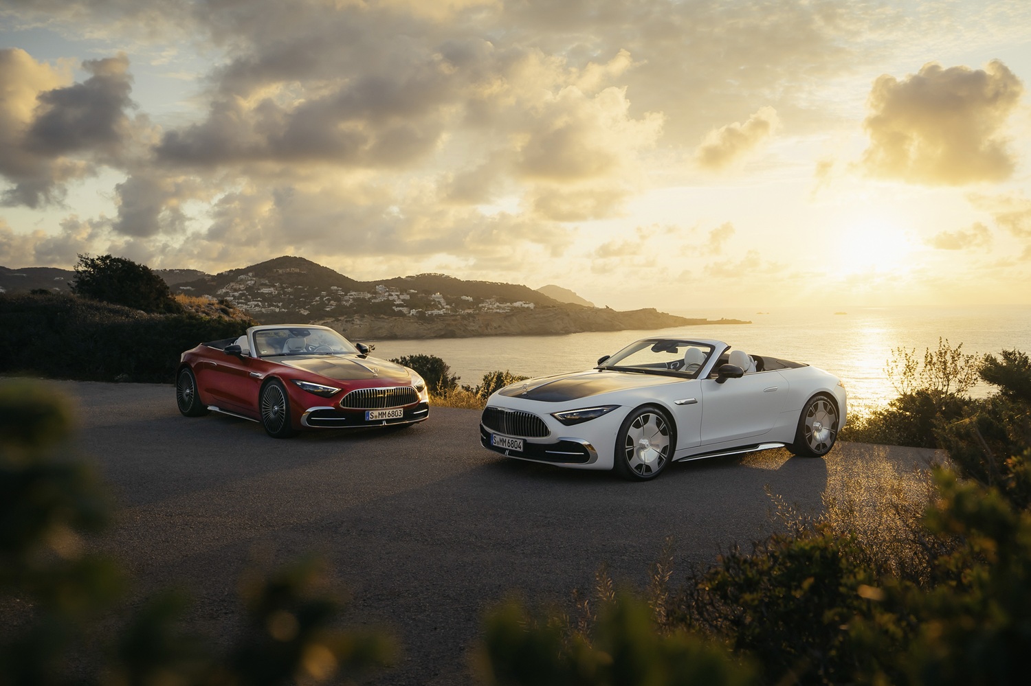 Mercedes Maybach SL 680. צילום: יצרן