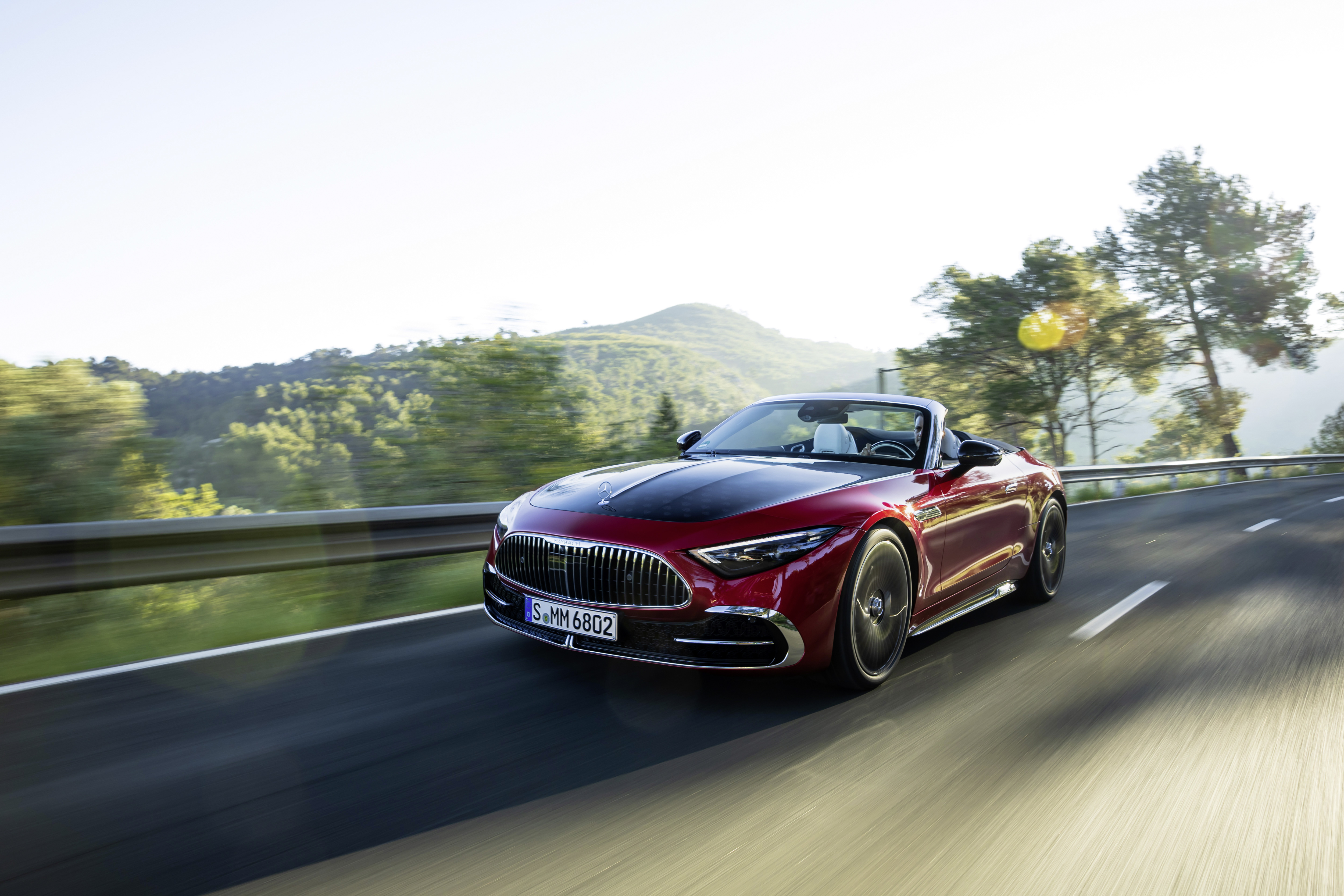 Mercedes Maybach SL 680. צילום: יצרן