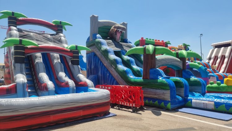 מתנפחים גדולים לקטנטנים. צילום: ספיר פרץ