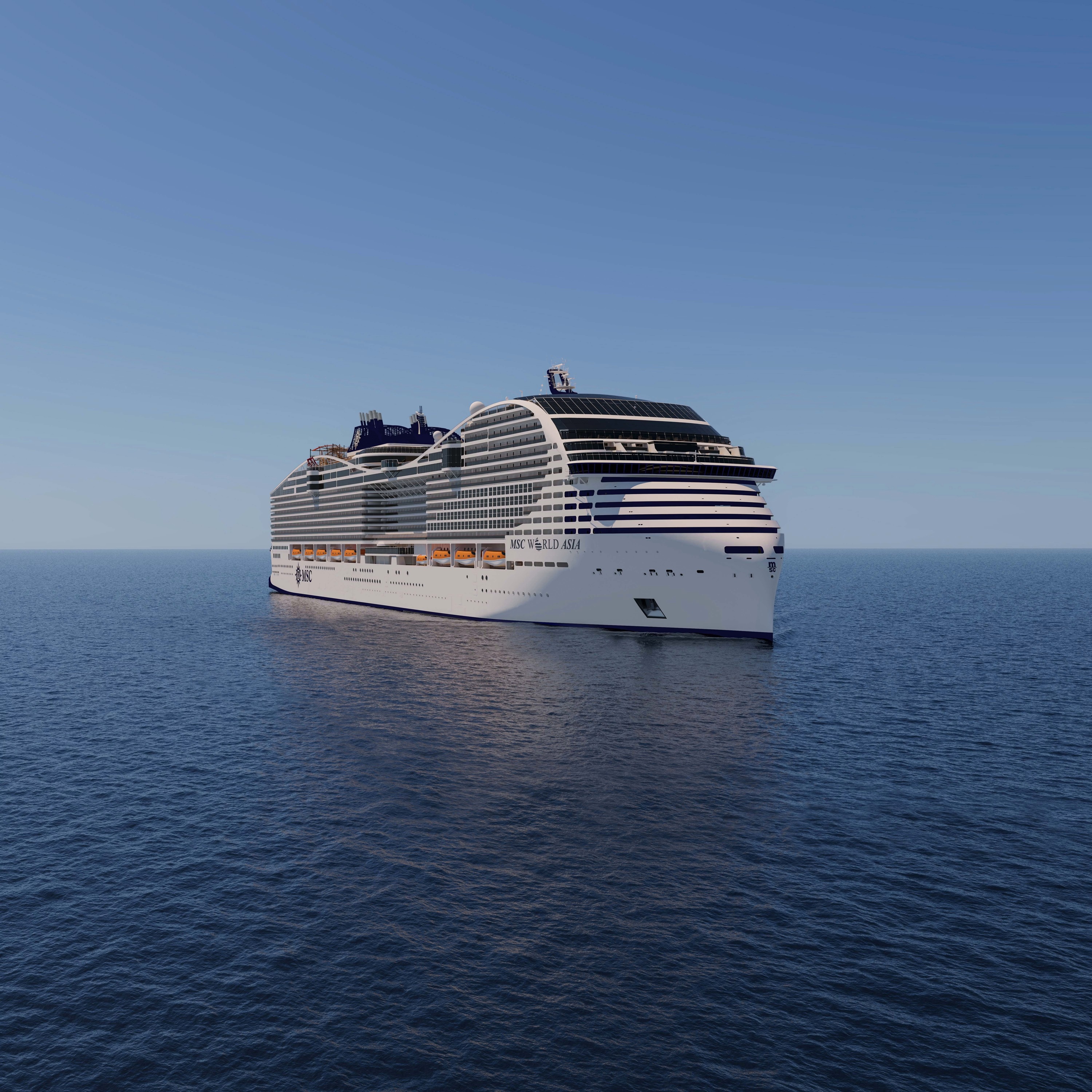 MSC World Asia. צילום: יחצ MSC Cruises