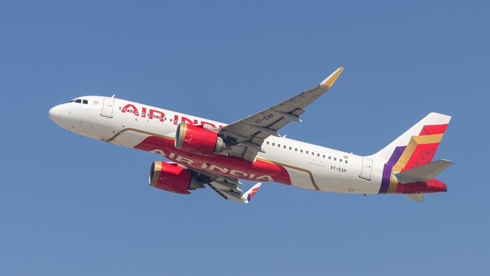Air India Airbus A320neo.