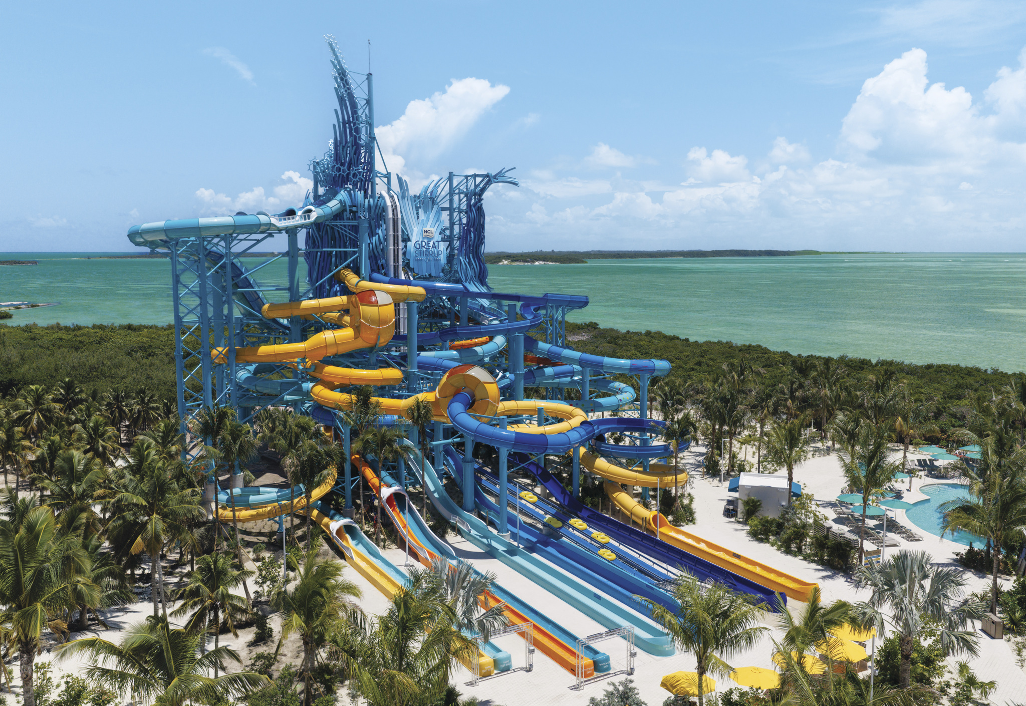 פארק המים החדש של NCL ב-Great Stirrup Cay (צילום: Norwegian Cruise Line Holdings)