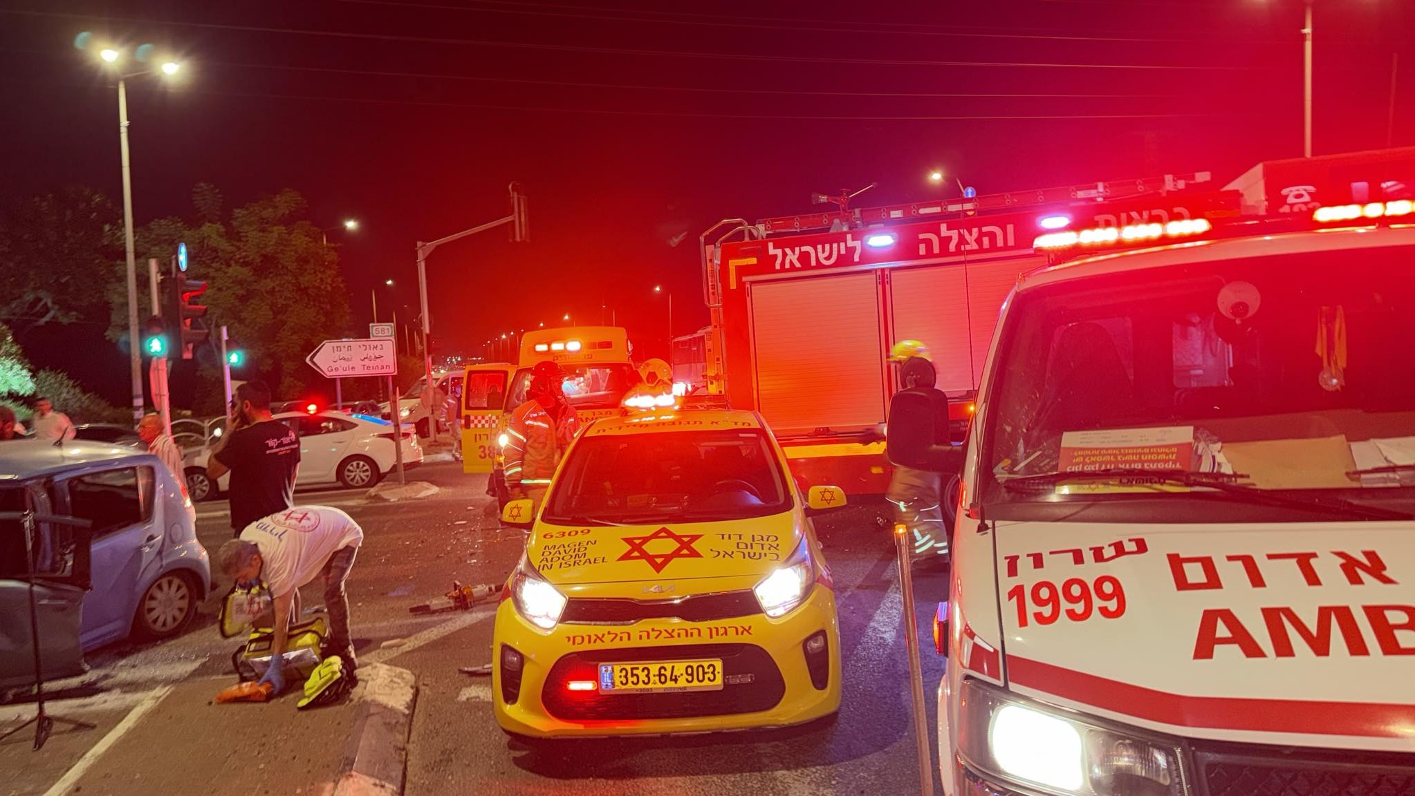 תאונה קשה בכביש 4