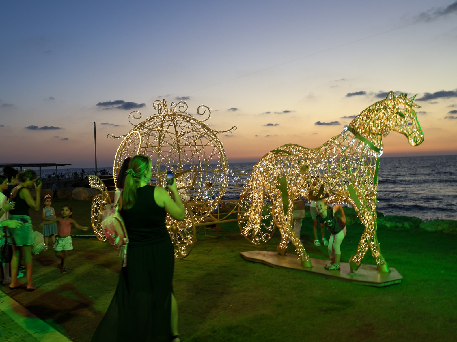 פסטיבל פסלי האור . צילום: MK -ILLUMINATION ISRAEL 