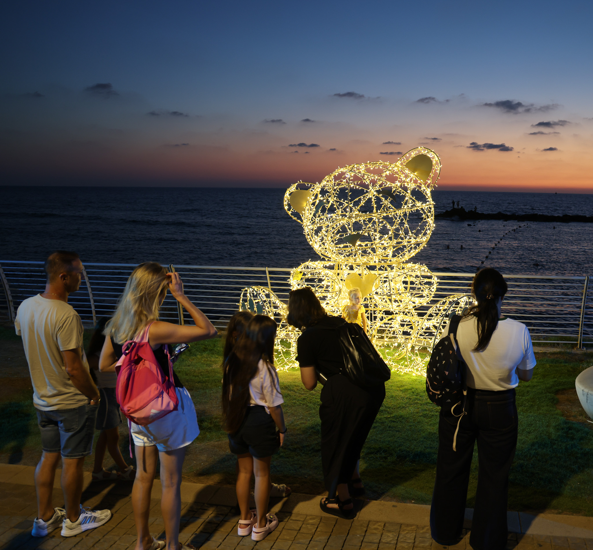 פסטיבל פסלי האור . צילום: MK -ILLUMINATION ISRAEL 