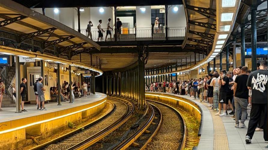תחנת הרכבת מונסטיראקי באתונה. צילום: עמית קוטלר
