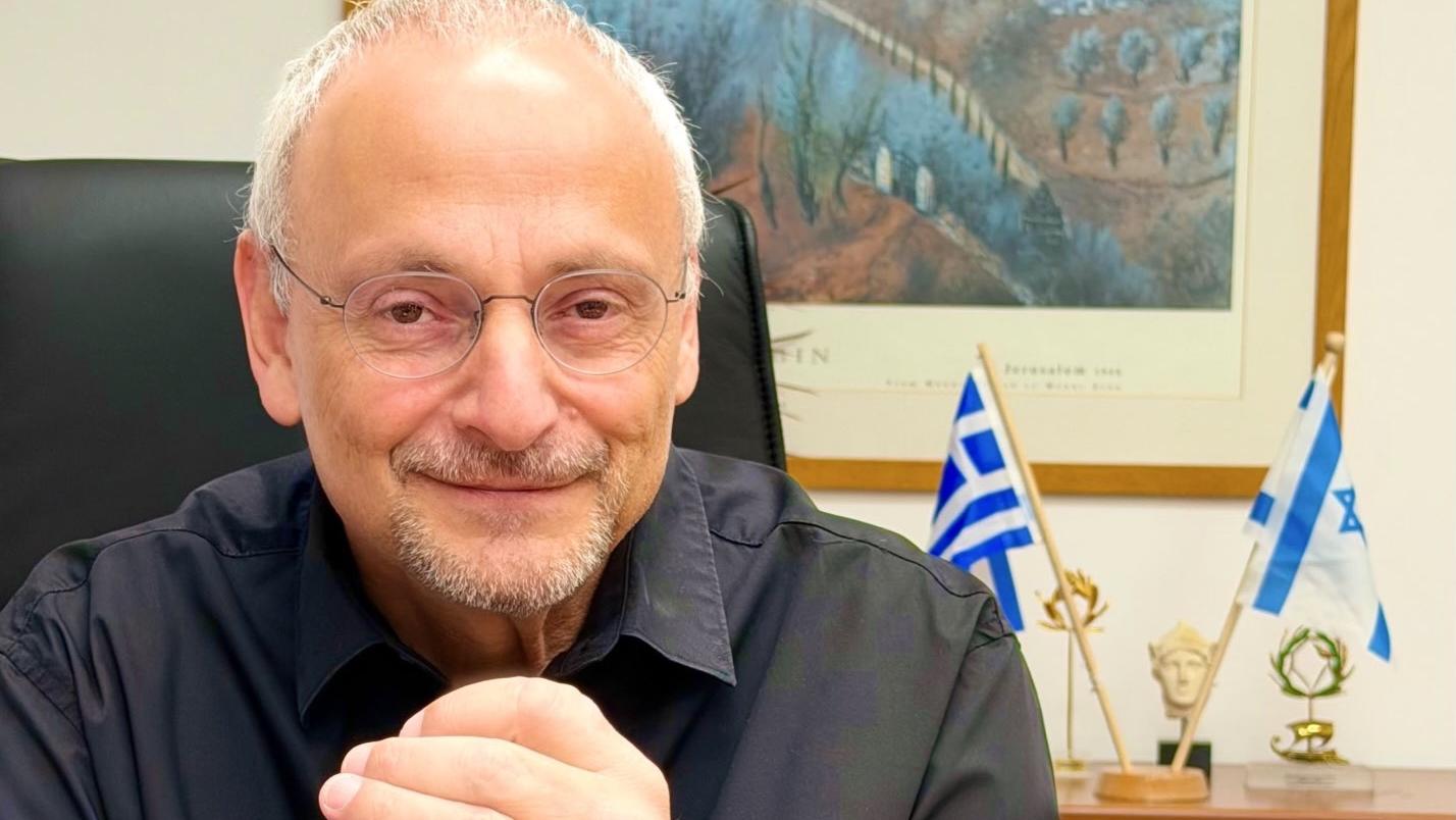 שגריר ישראל ביוון, נעם כץ. צילום: X - Noam Katz