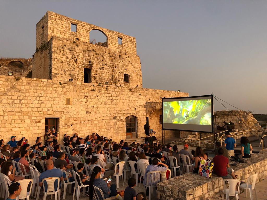 סרט בין חומות המבצר- גן יחיעם. צילום: גולדזון, רשות הטבע והגנים
