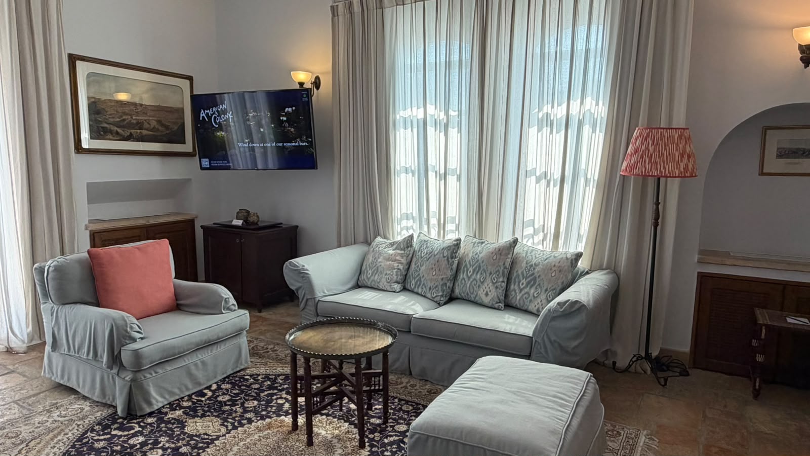 סוויטה מספר 6 במלון אמריקן קולוני בירושלים. צילום: מתן חצרוני