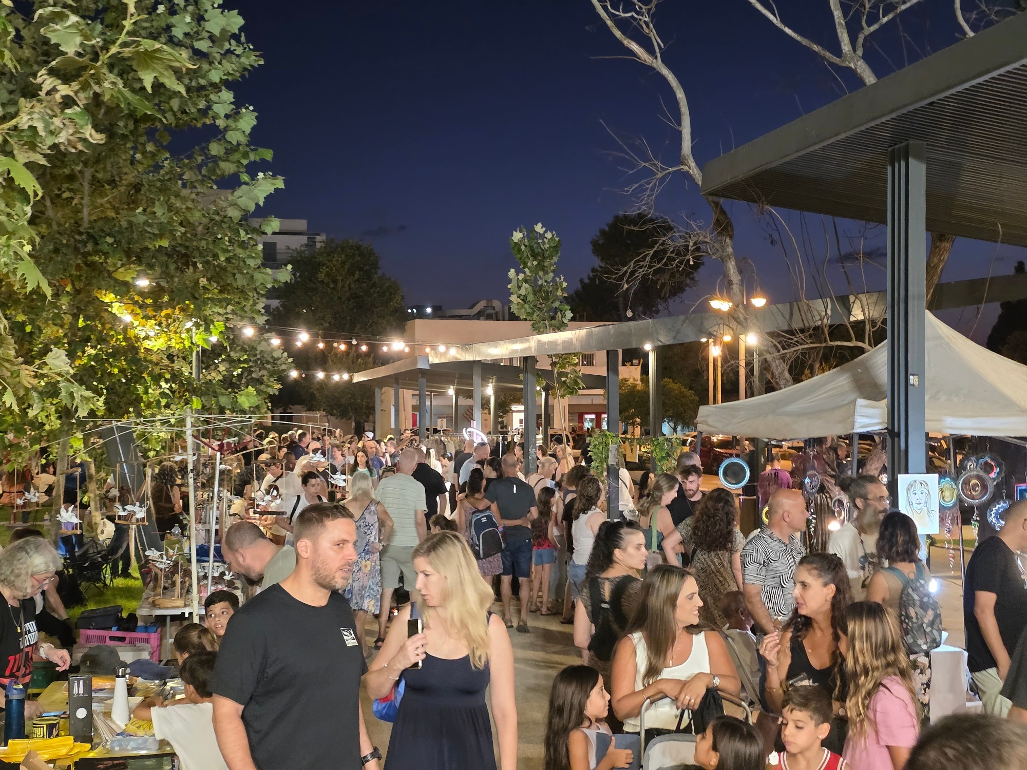 קהילילה לבן בפרדס חנה כרכור. צילום: דוברות מועצה מקומית פרדס חנה כרכור