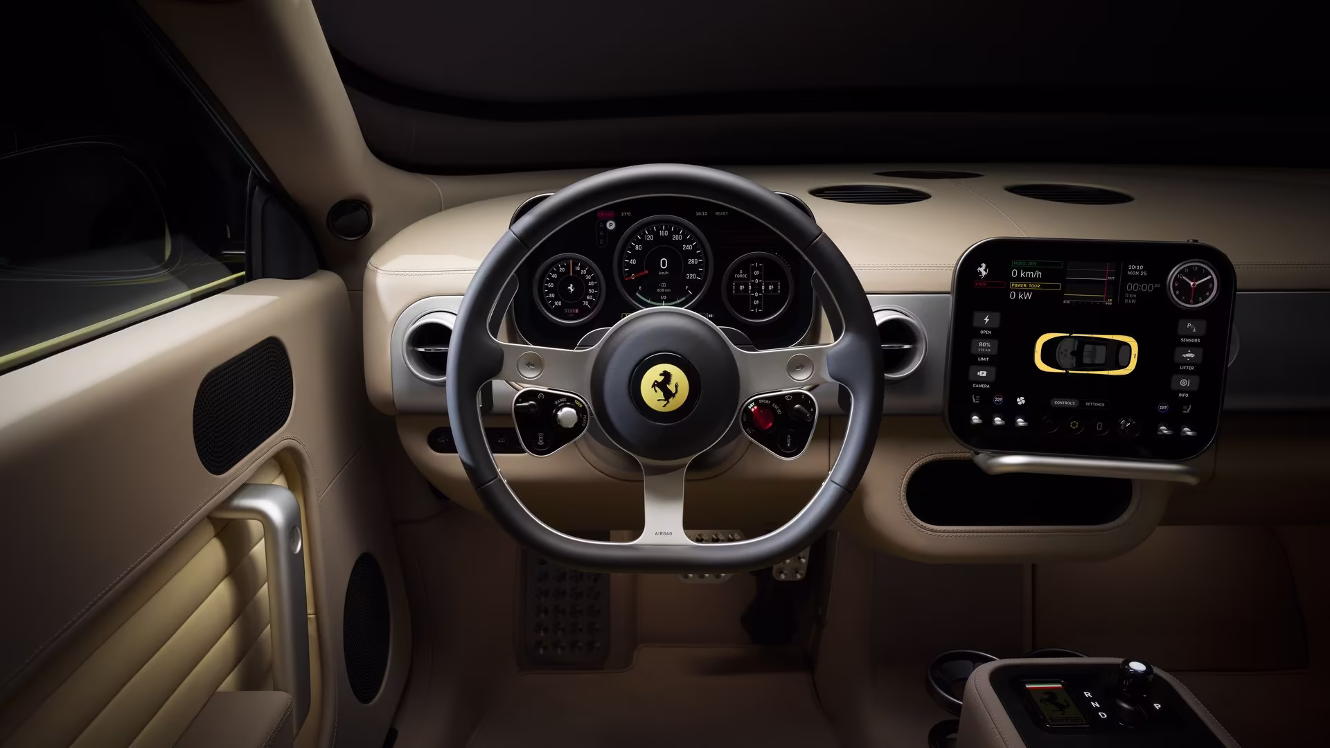 Ferrari Luce חשמלית. צילום: Ferrari
