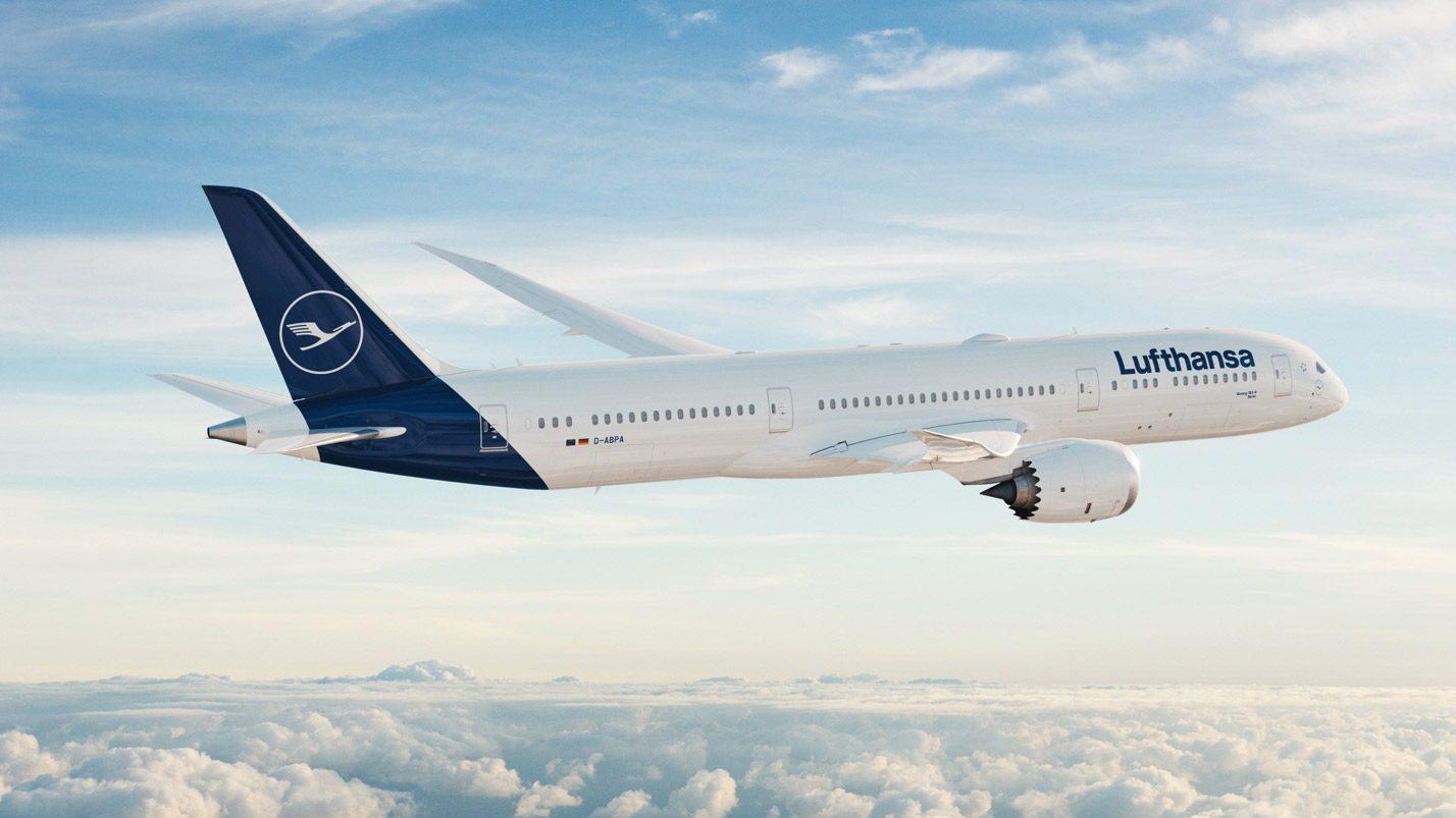 הדרימליינר 787 של לופטהנזה. צילום: Lufthansa