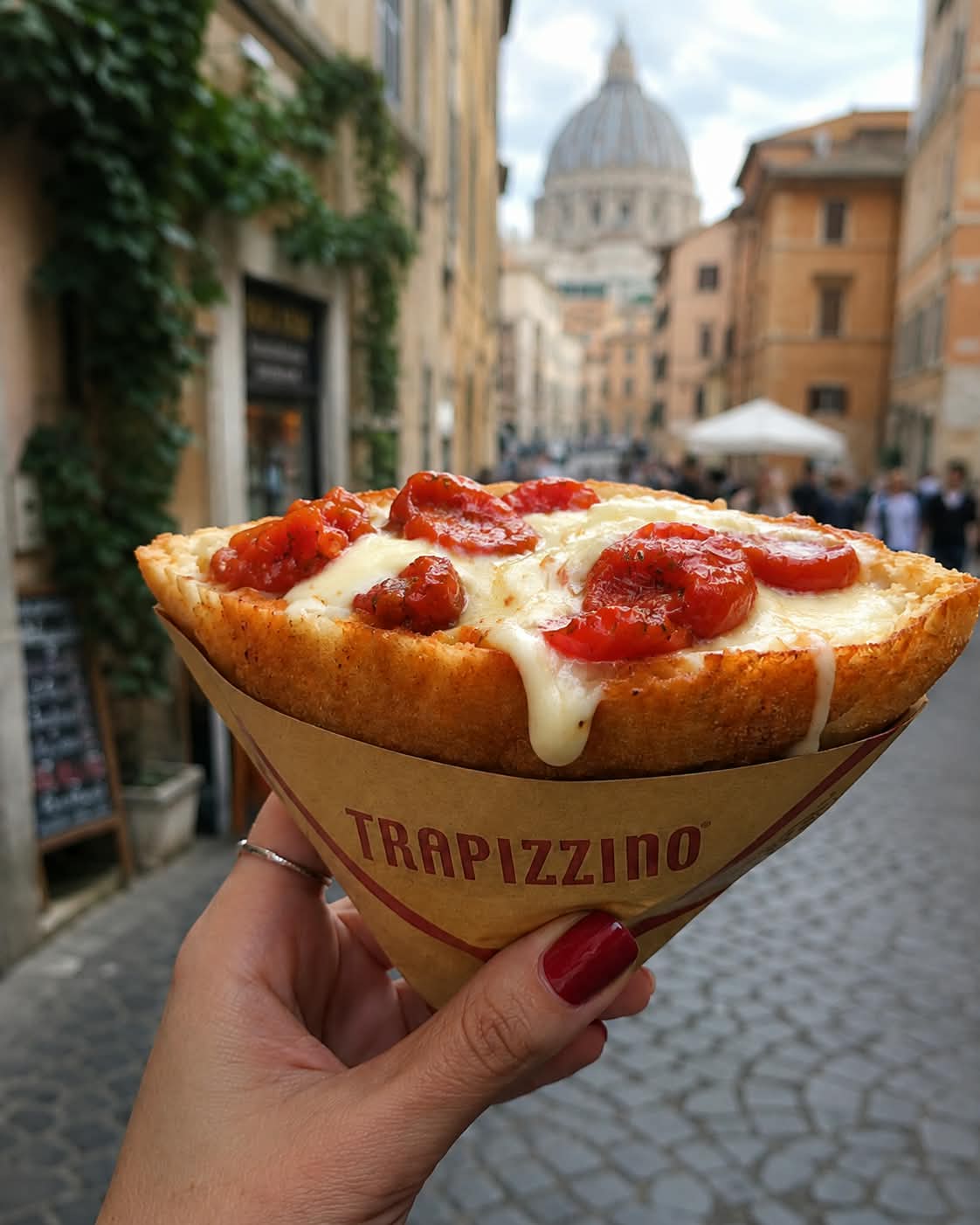 TRAPIZZINO. צילום: IRIT CATTONAR אילוסטרציה