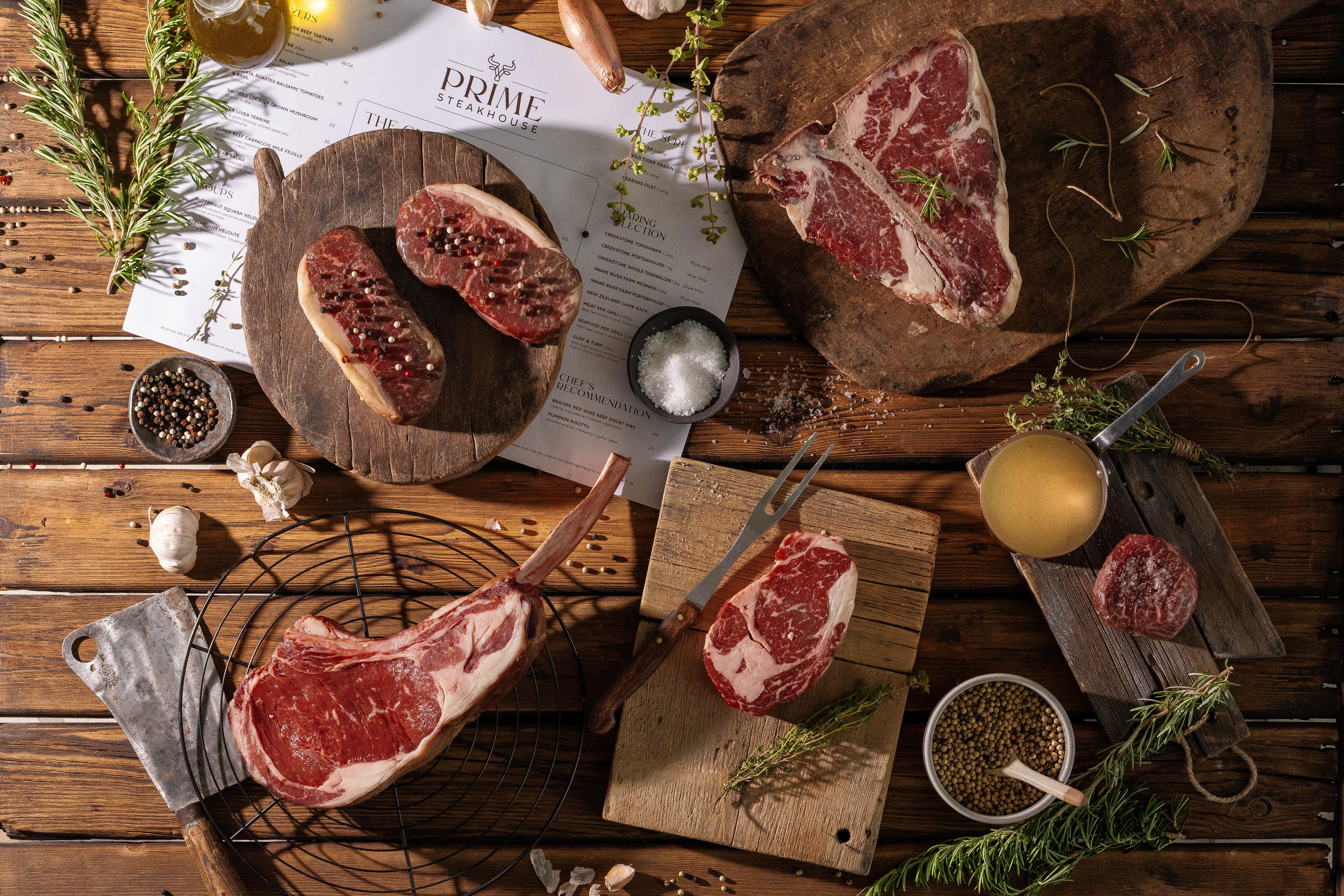 מסעדת PRIME STEAK HOUSE ב-city of dreams mediterranean שבלימסול, קפריסין