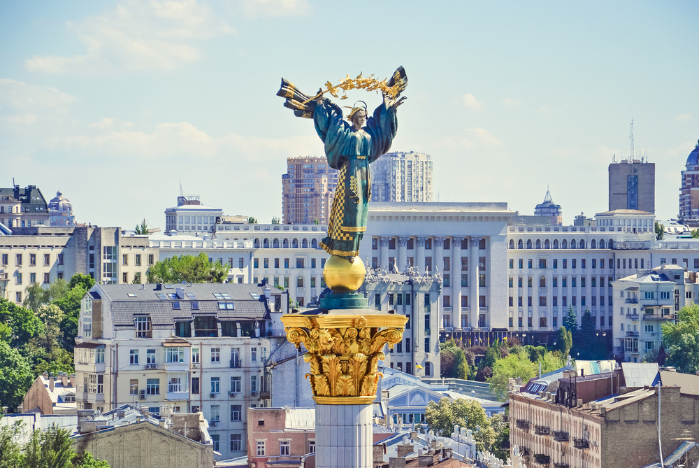 כיכר העצמאות בקייב. צילום: Shutterstock