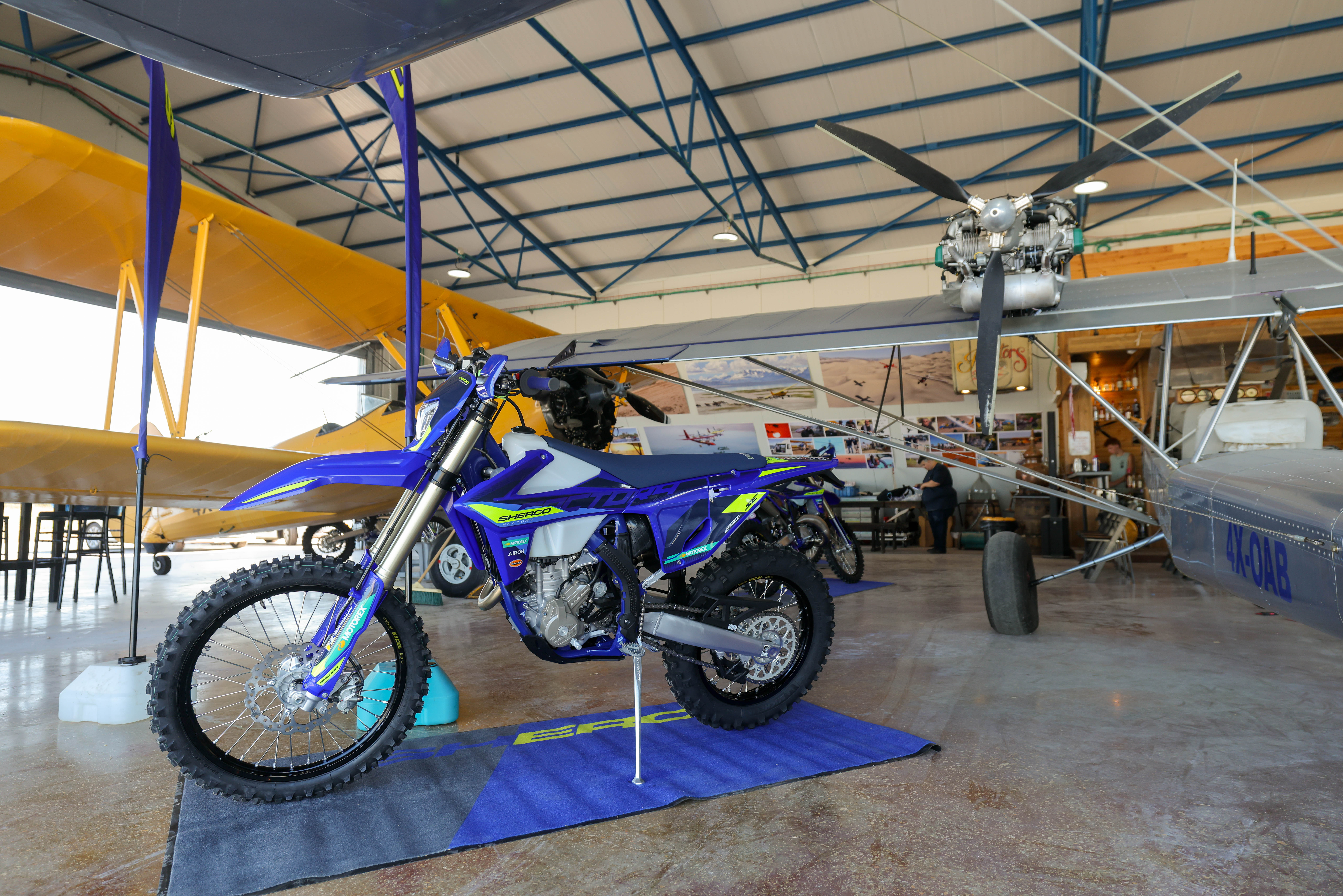 דגמי האנדורו של SHERCO בישראל. צילום: רונן טופלברג