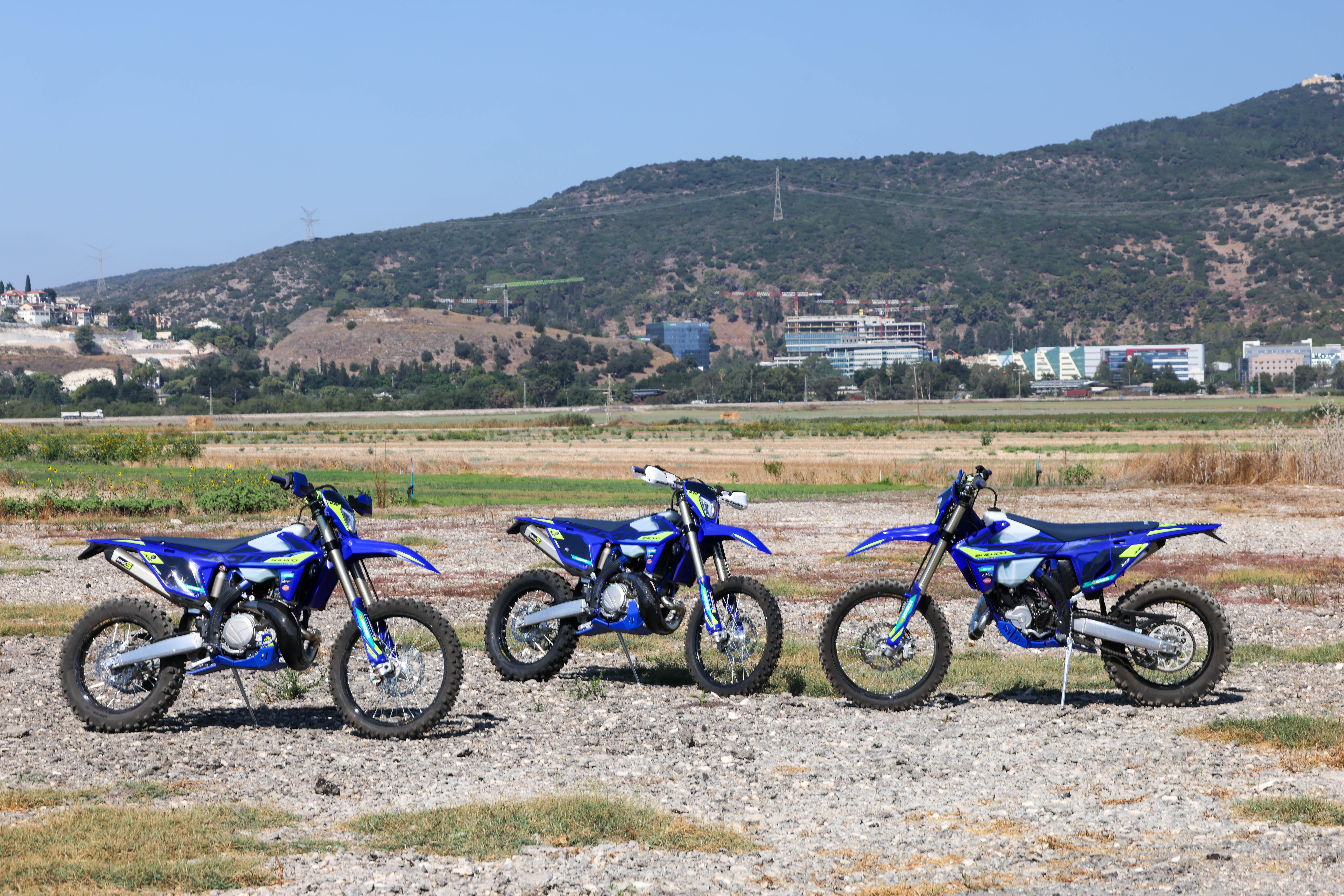 דגמי האנדורו של SHERCO בישראל. צילום: רונן טופלברג