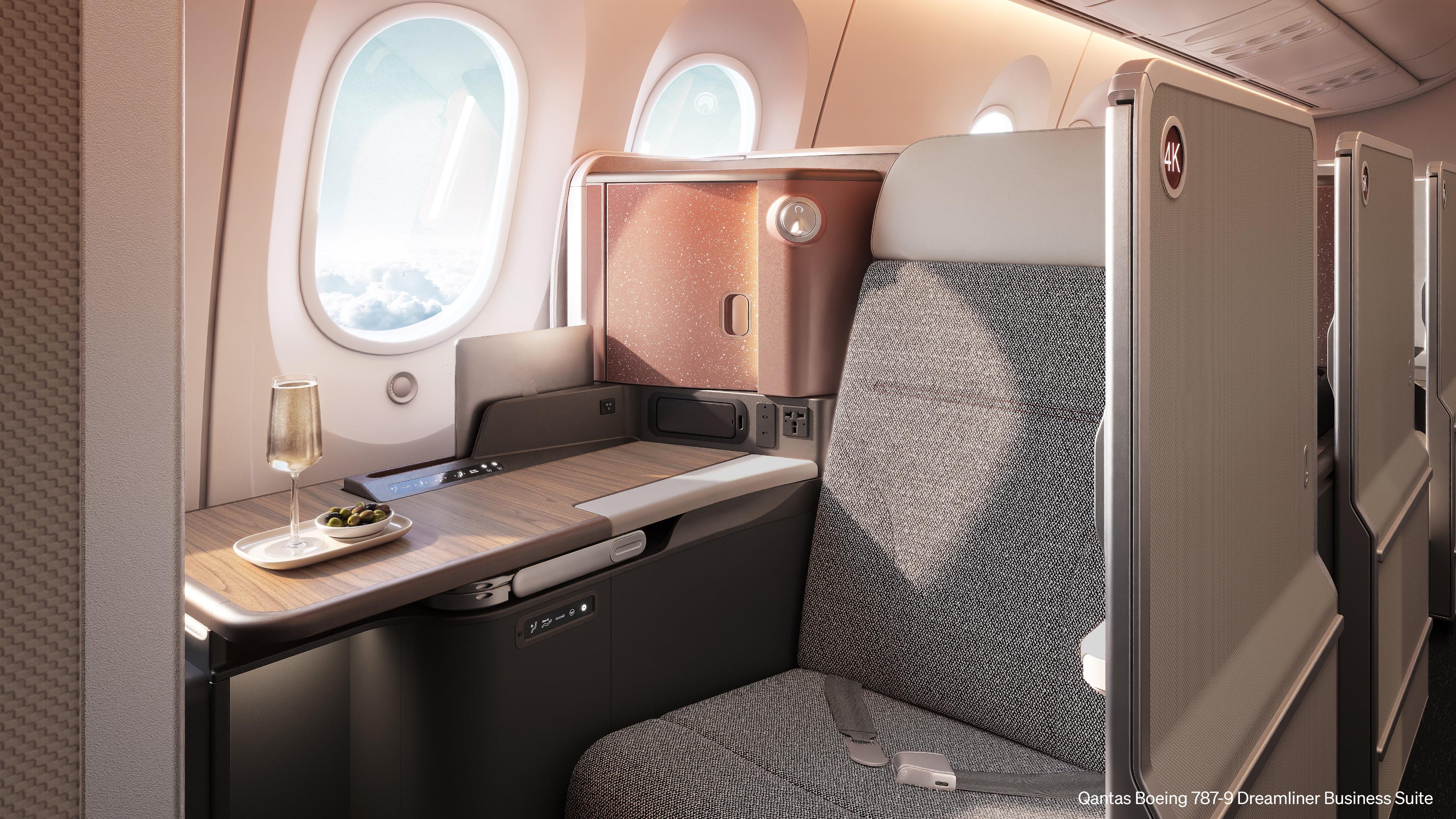 סוויטות מחלקת הביזנס החדשות עבור מטוסי Boeing 787-9 Dreamliner