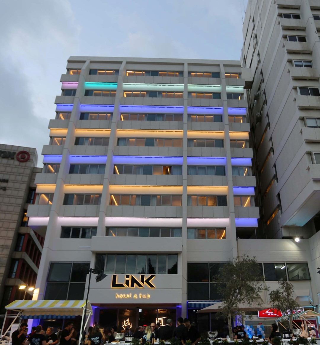 מלון Link Hotel & Hub. צילםו: סיון פרג'