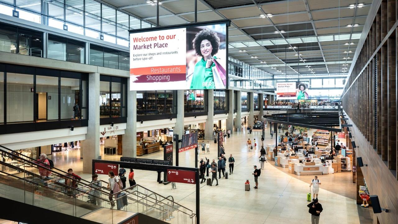 נמל התעופה של ברלין משתדרג. צילום: Benjamin Pritzkuleit / Flughafen Berlin Brandenburg GmbH