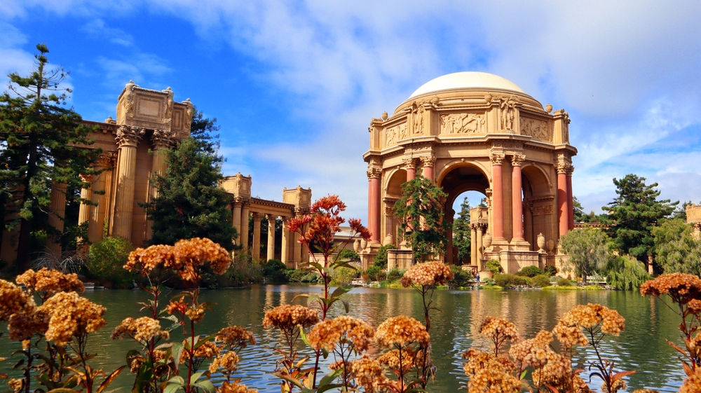 Palace of Fine Arts בסן פרנסיסקו. צילום: Shutterstock