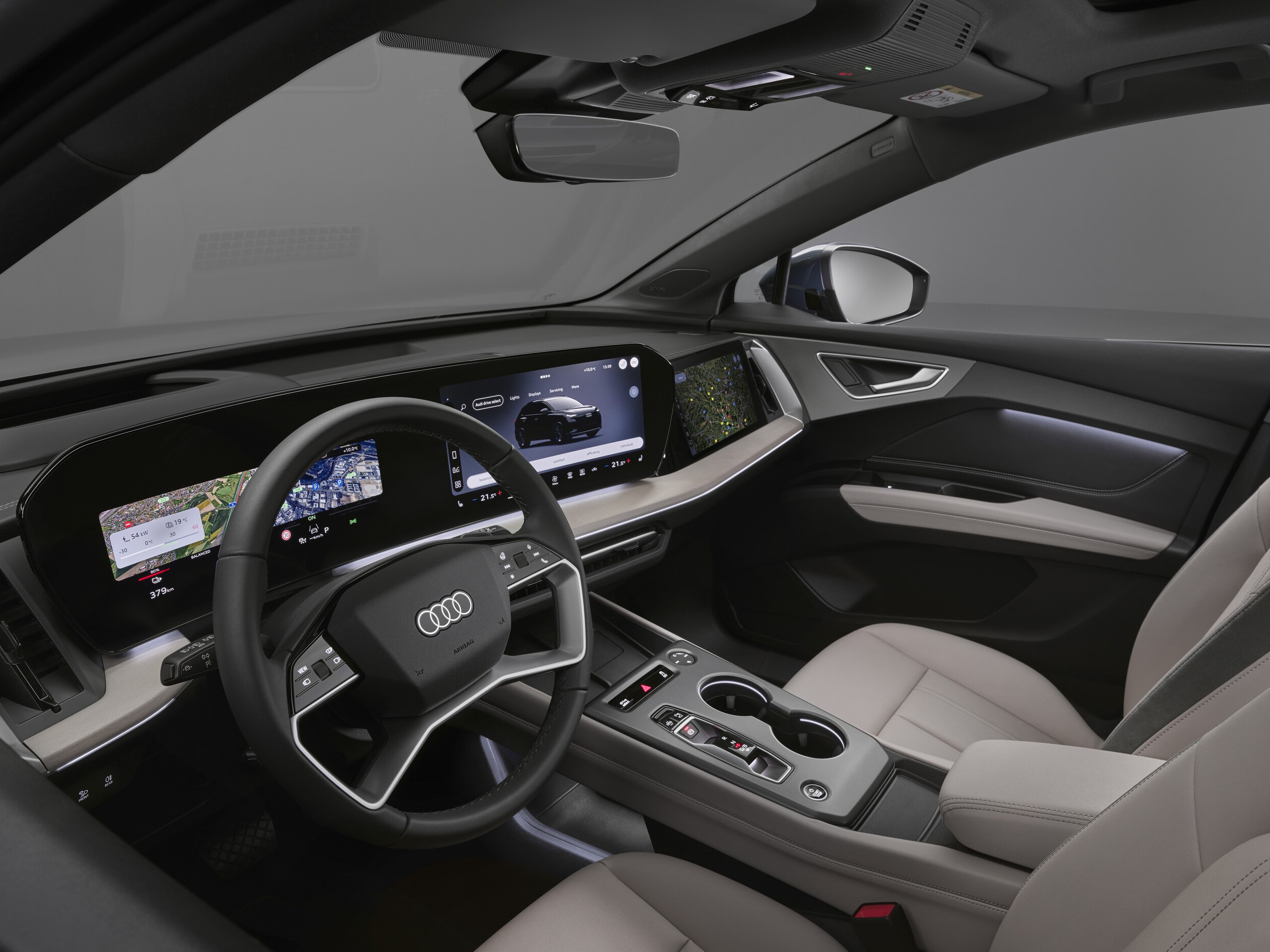 Audi Q4 e-tron המחודש. צילום: יצרן