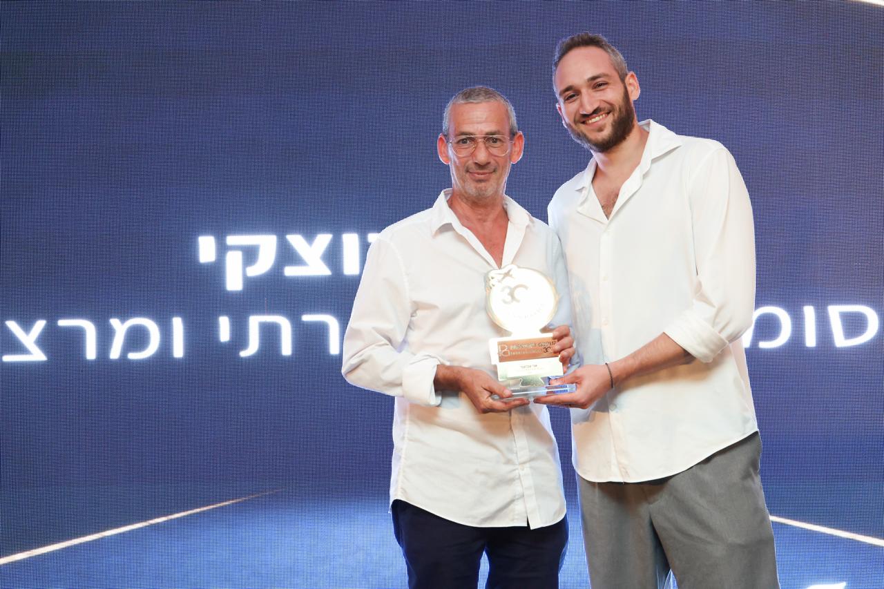 אורי אוברוצקי ורואי אזולאי. צילום: סיון פרג׳