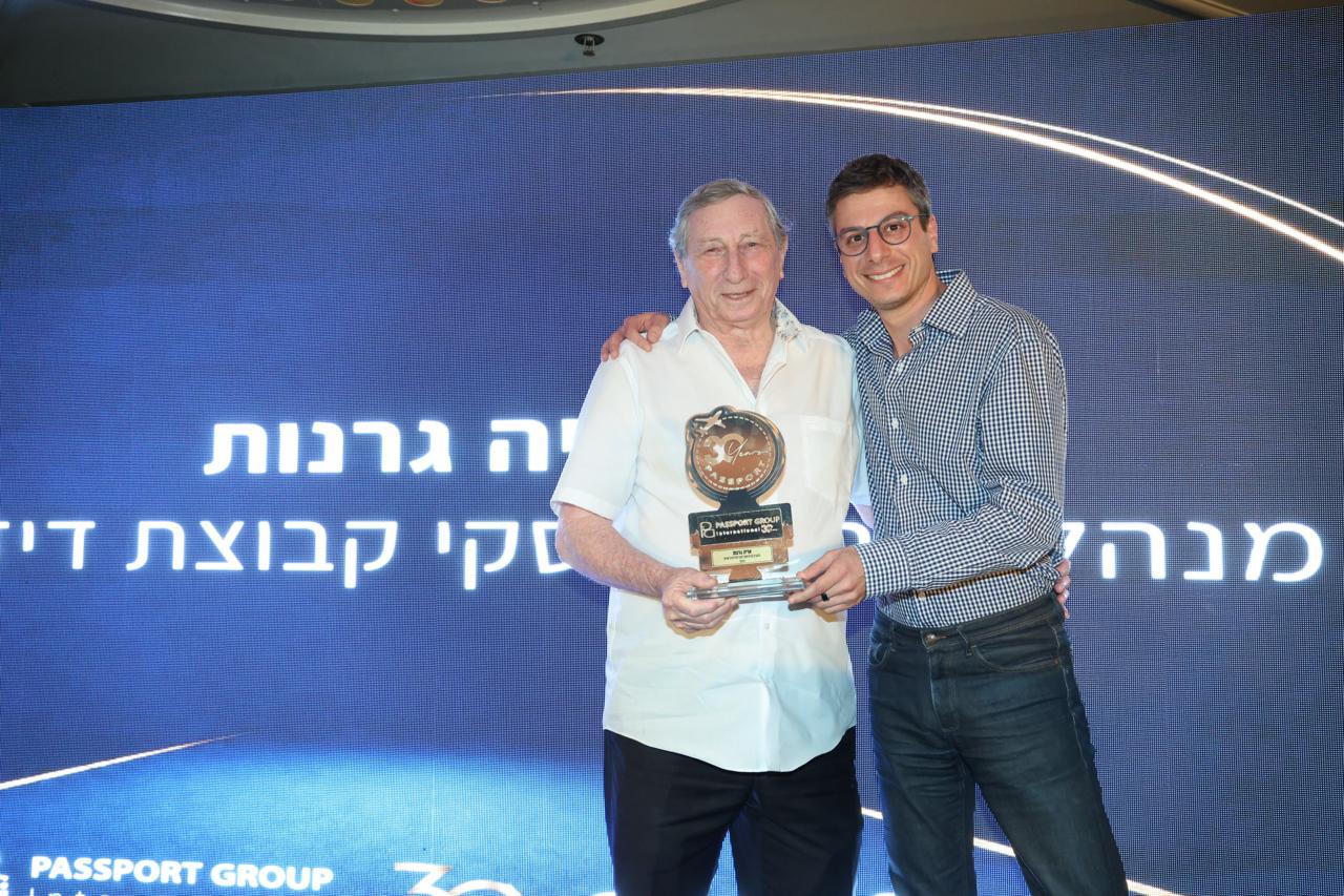 עודד חודורוב ואריה גרנות. צילום: סיון פרג׳