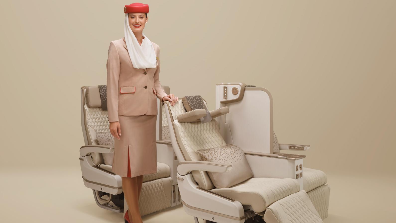 המושבים החדשים. צילום: Emirates