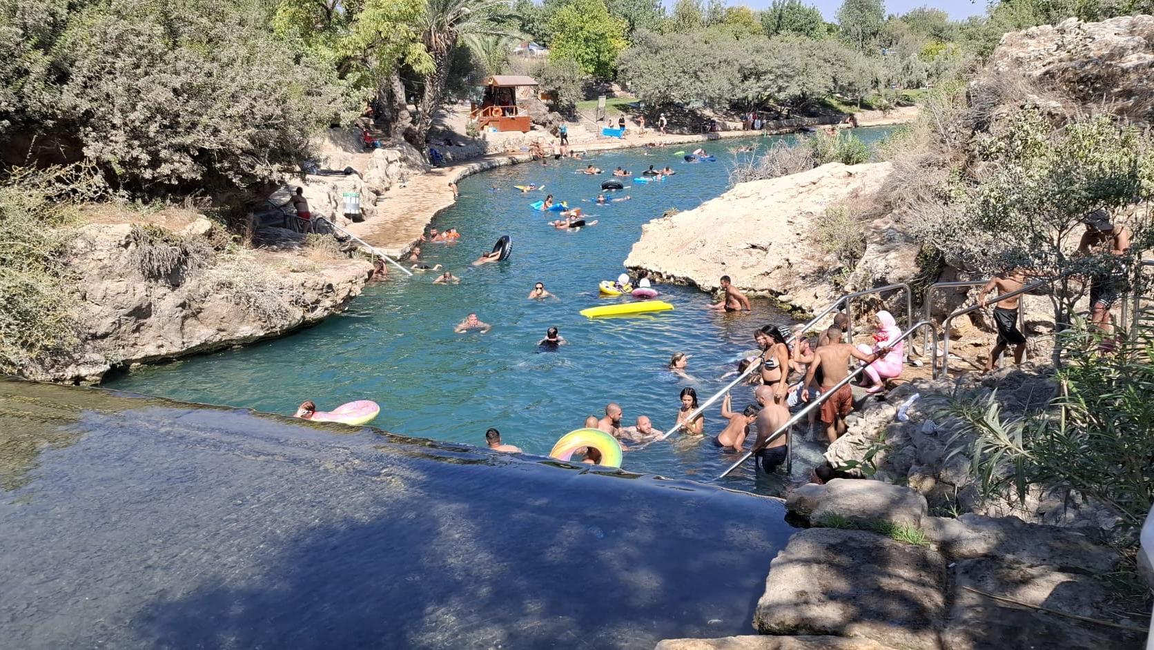 הגן הלאומי גן השלושה. צילום: לוסי יוסף רשות הטבע והגנים