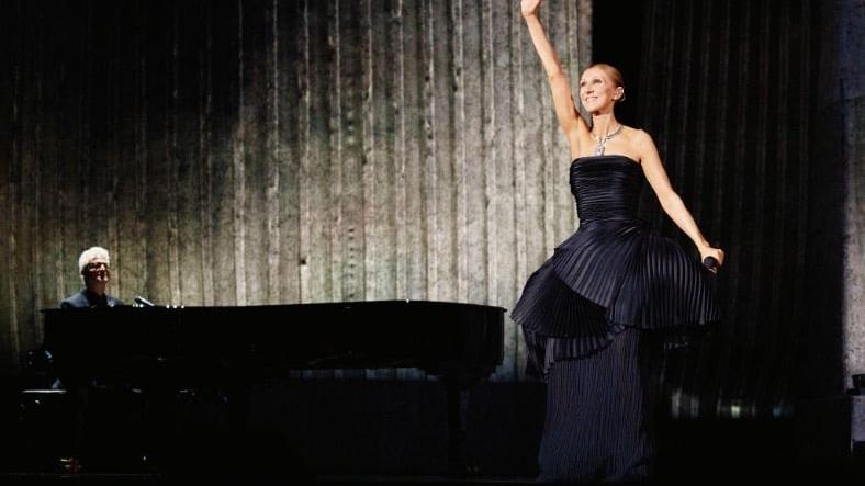 סלין דיון בהופעה בפריז. צילום: Celinedion.com