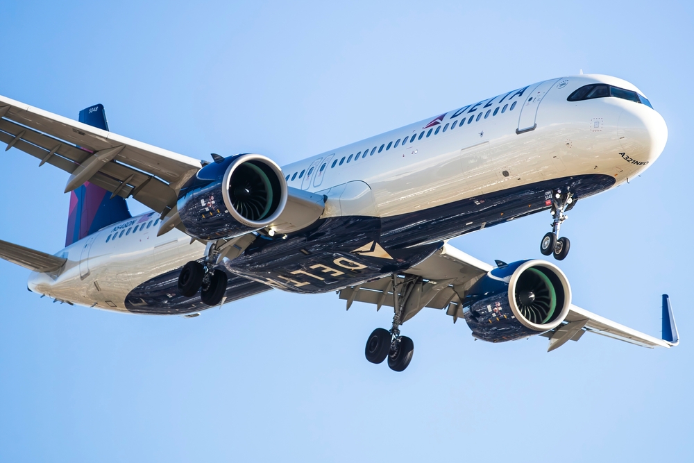 Delta Air Lines, Airbus A321. צילום: Shutterstock