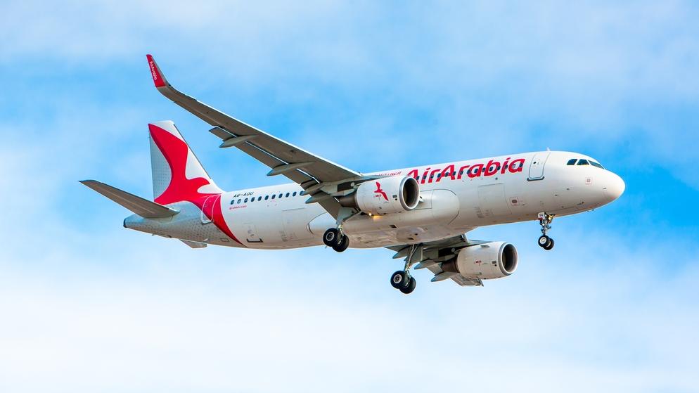  Airbus A320 של Air Arabia. צילום: Shutterstock
