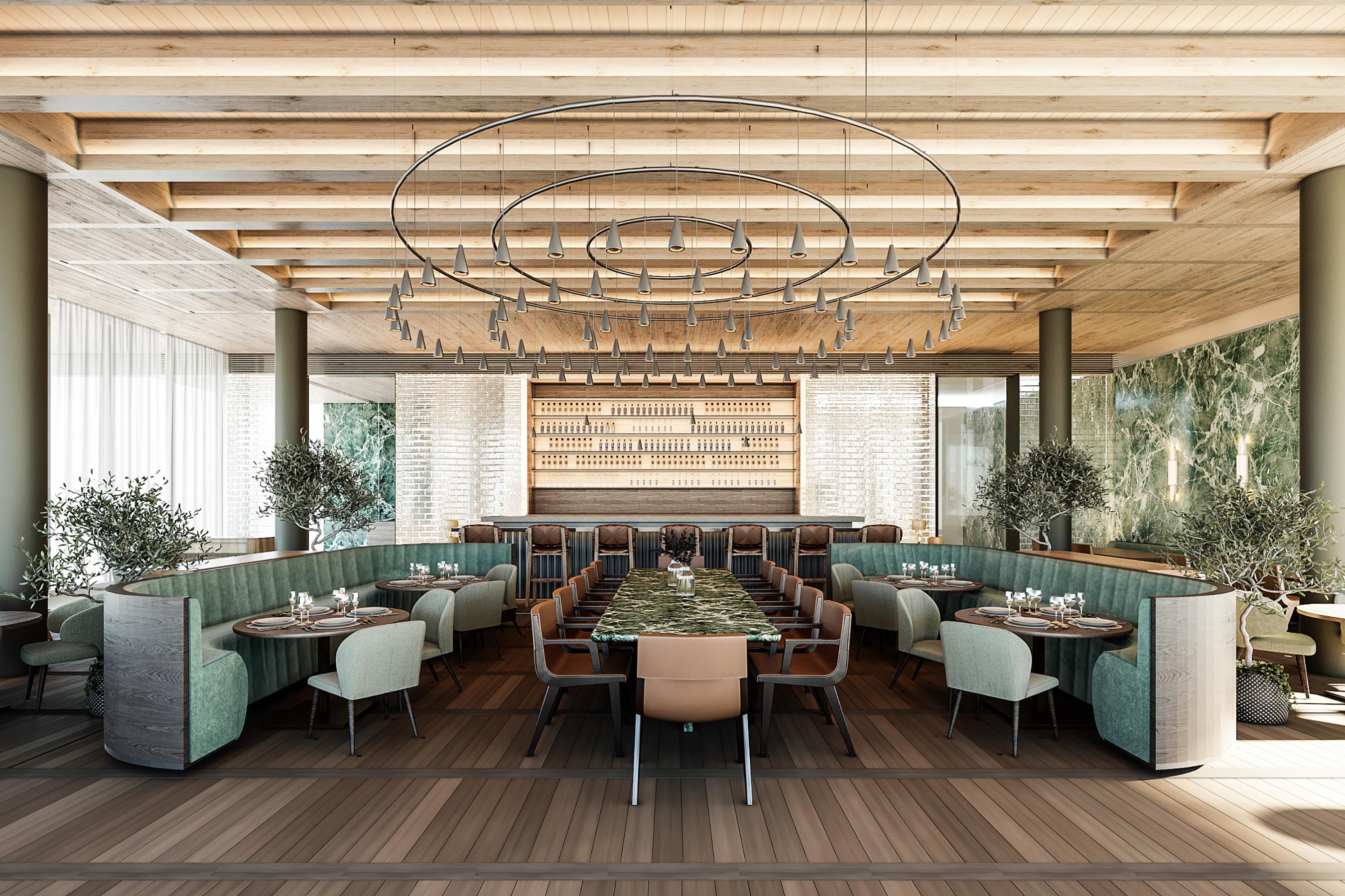 Grand Hyatt Cancun Beach Resort Quattro Restaurant And Bar. צילום: Hyatt