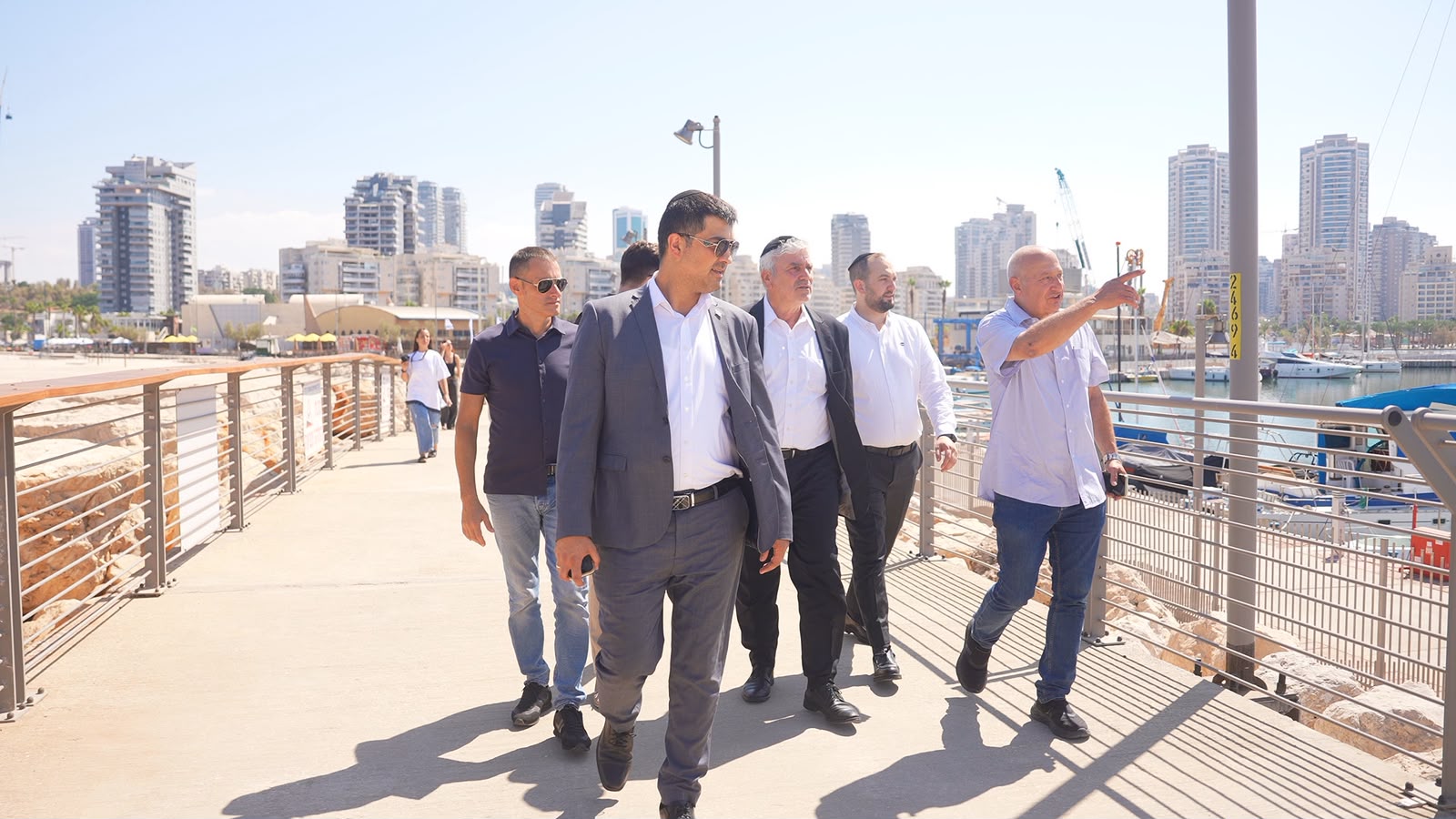 המזח הצפוני במרינה באשדוד נפתח בהשקעה של 12 מיליון שקל. צילום: מייקי אדרי