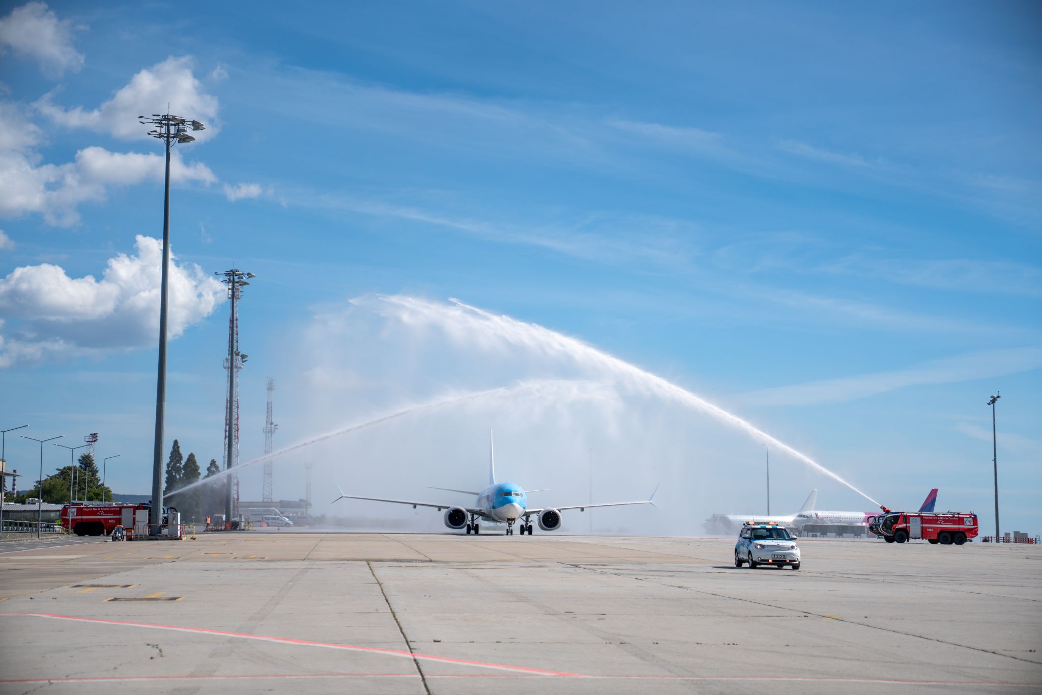 TUI עושה כבוד לעיר הנופש הבולגרית, ורנה. צילום: Fraport Bulgaria 