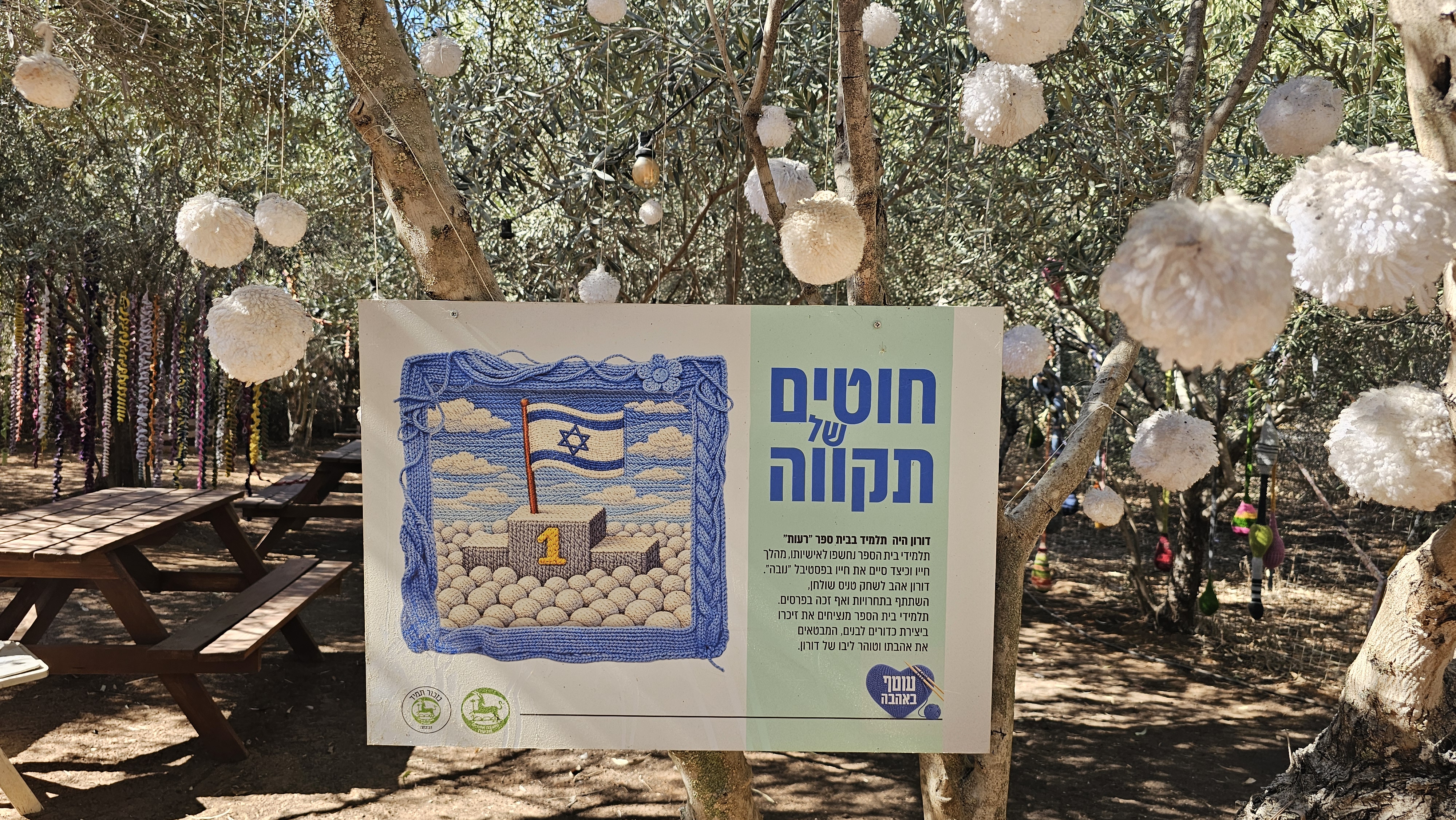 חוטים של תקווה. צילום: אירה מקיינקו