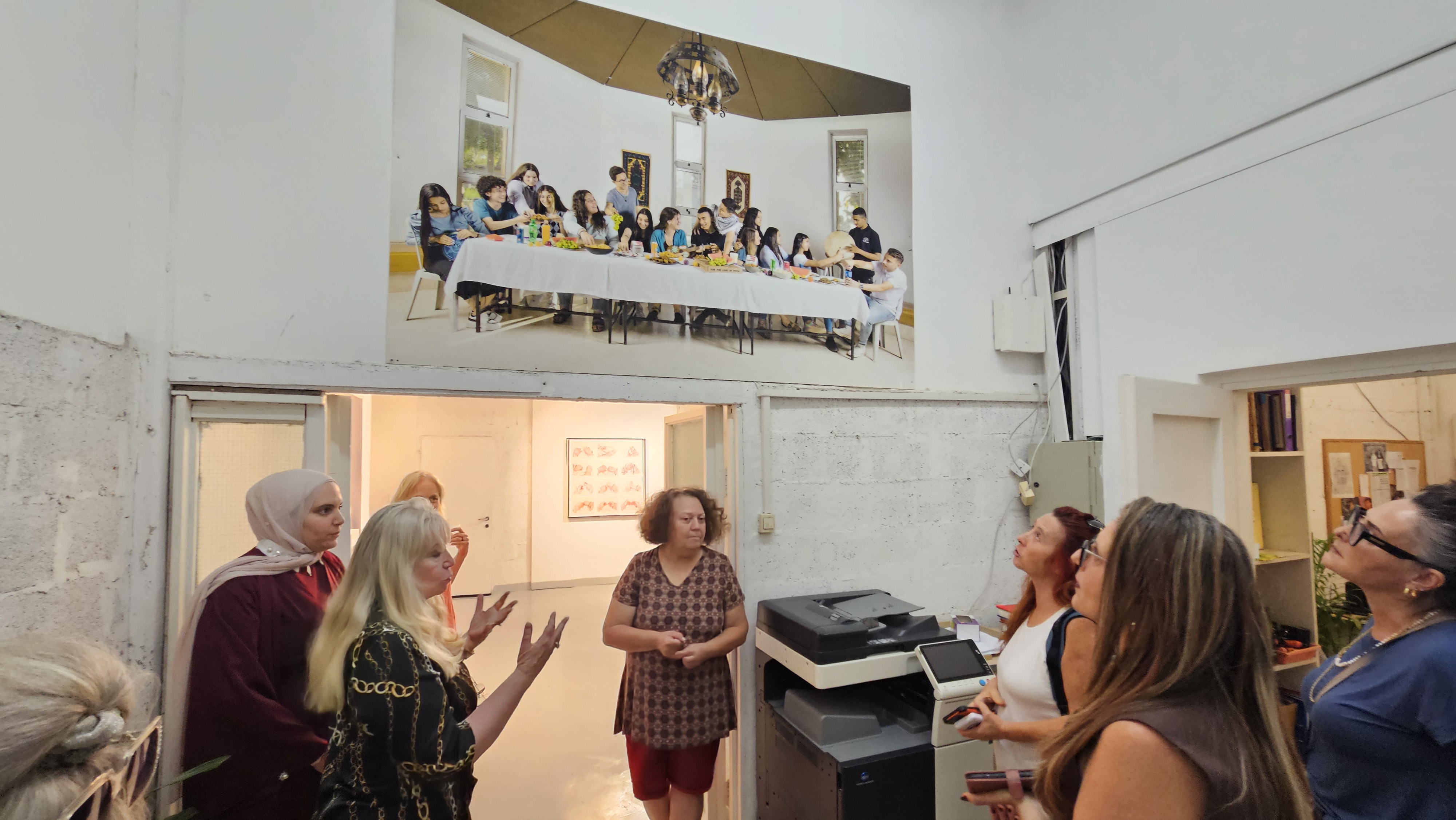 המרכז המשותף לאמנות בגבעת חביבה. צילום: אירה מקיינקו