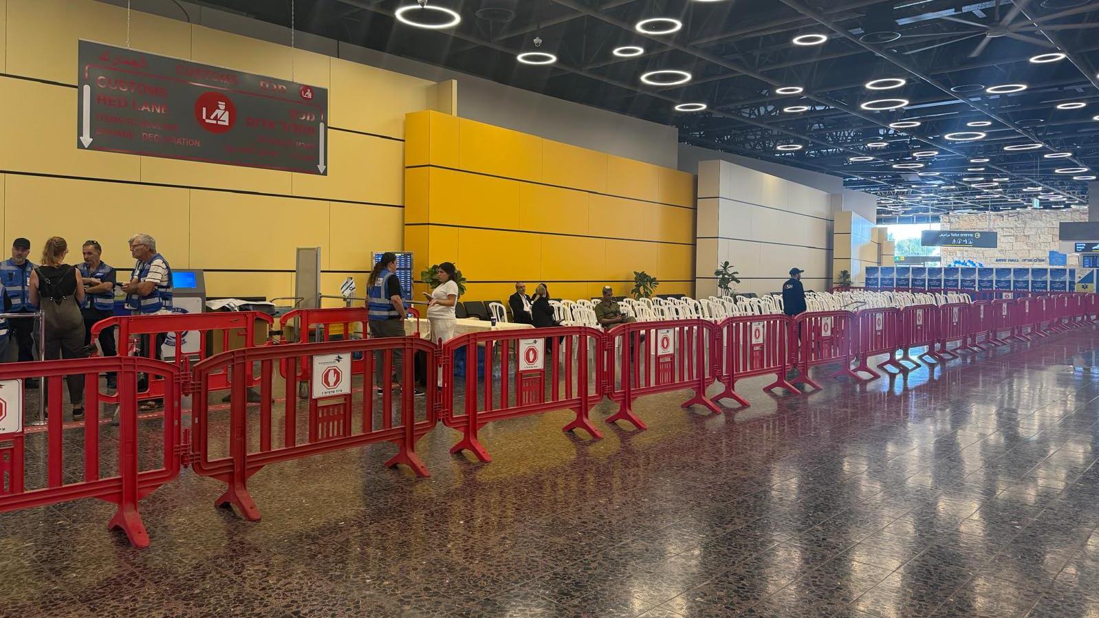מתחם מיוחד נפתח בנתבג למשפחות נוסעי טיסת flydubai