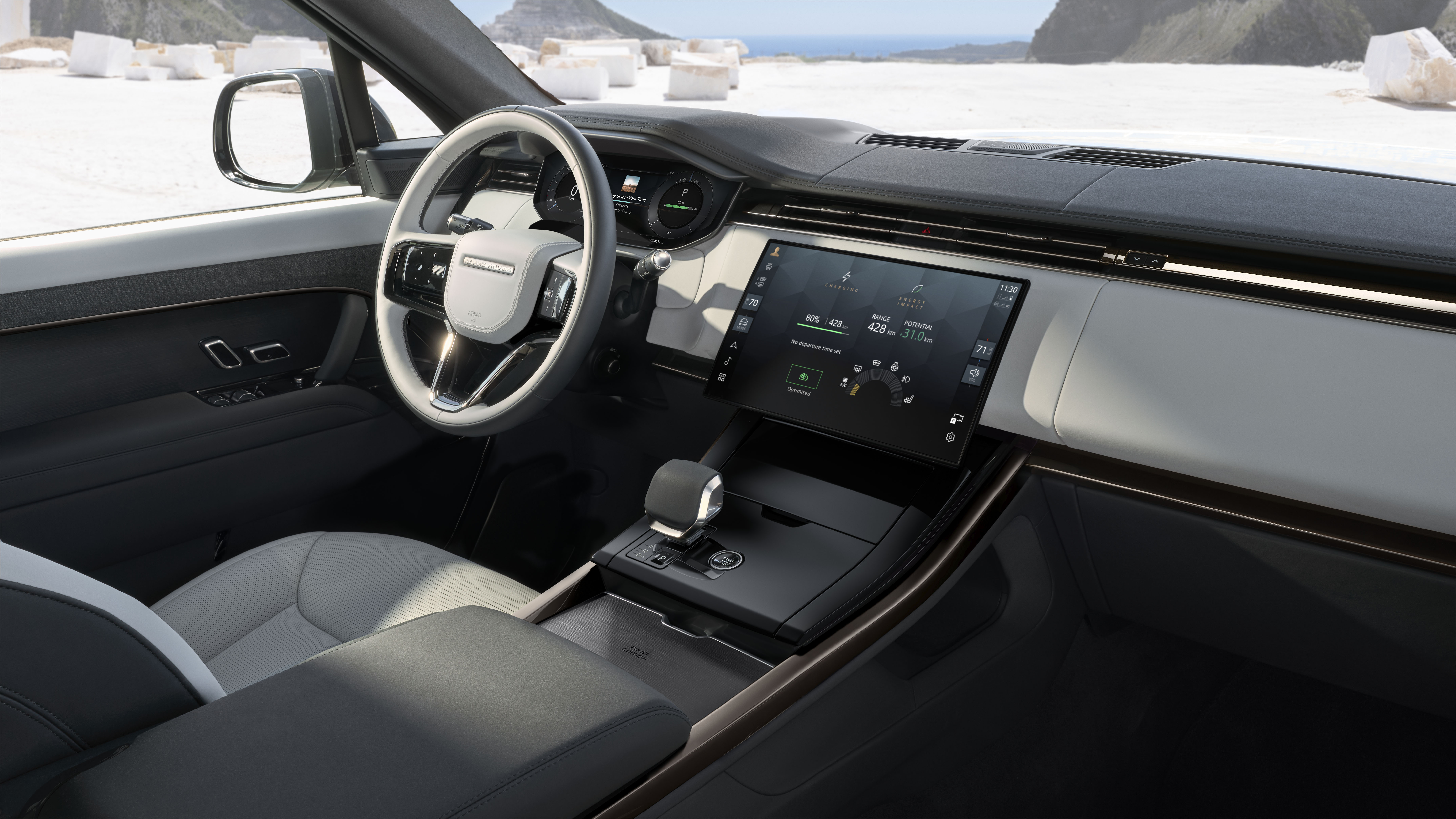 RANGE ROVER SPORT החשמלית. צילום: Land Rover