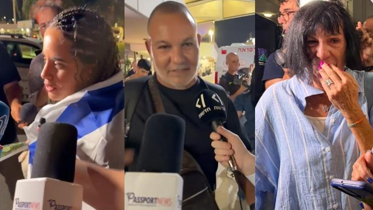 נוסעת flyDubai: "תודה למי שהצילו לנו את החיים". צילום: PassportNews