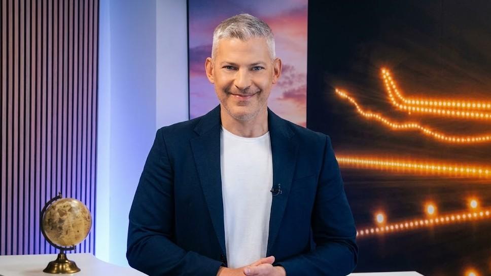 עמית קוטלר ב-Passport TV. צילום: TLVTV