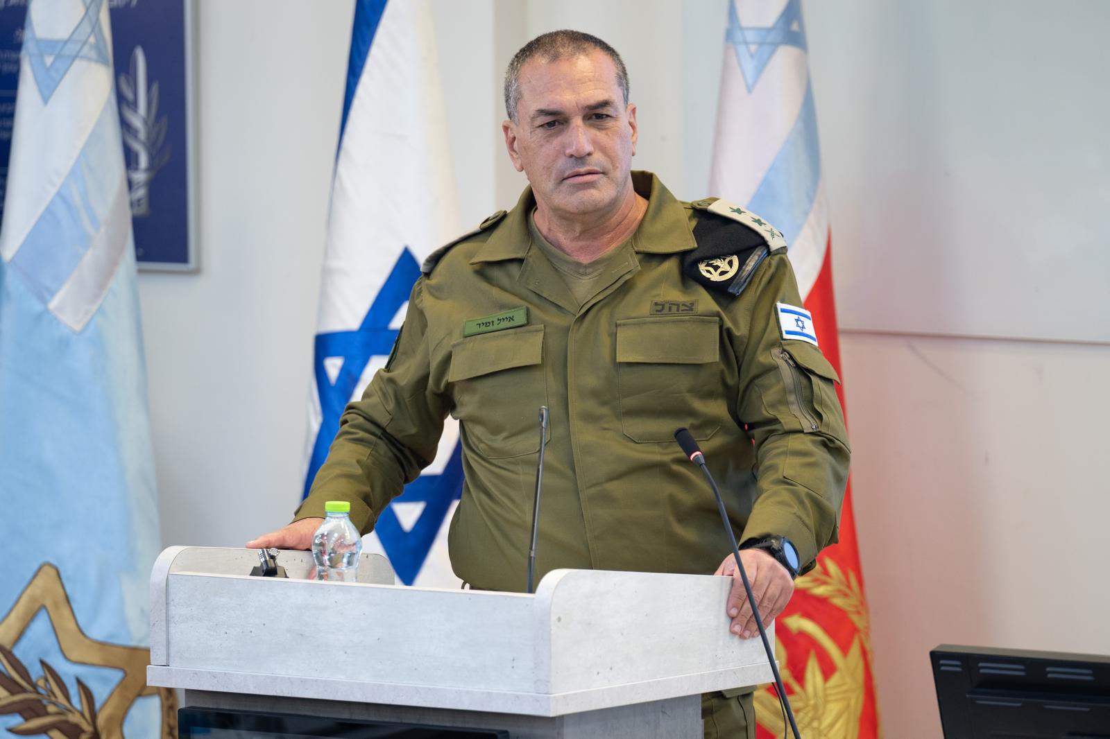 הרמטכ"ל אייל זמיר בכנס בכירי צה"ל לציון 3 שנים ל-7 באוקטובר. צילום: דובר צה"ל