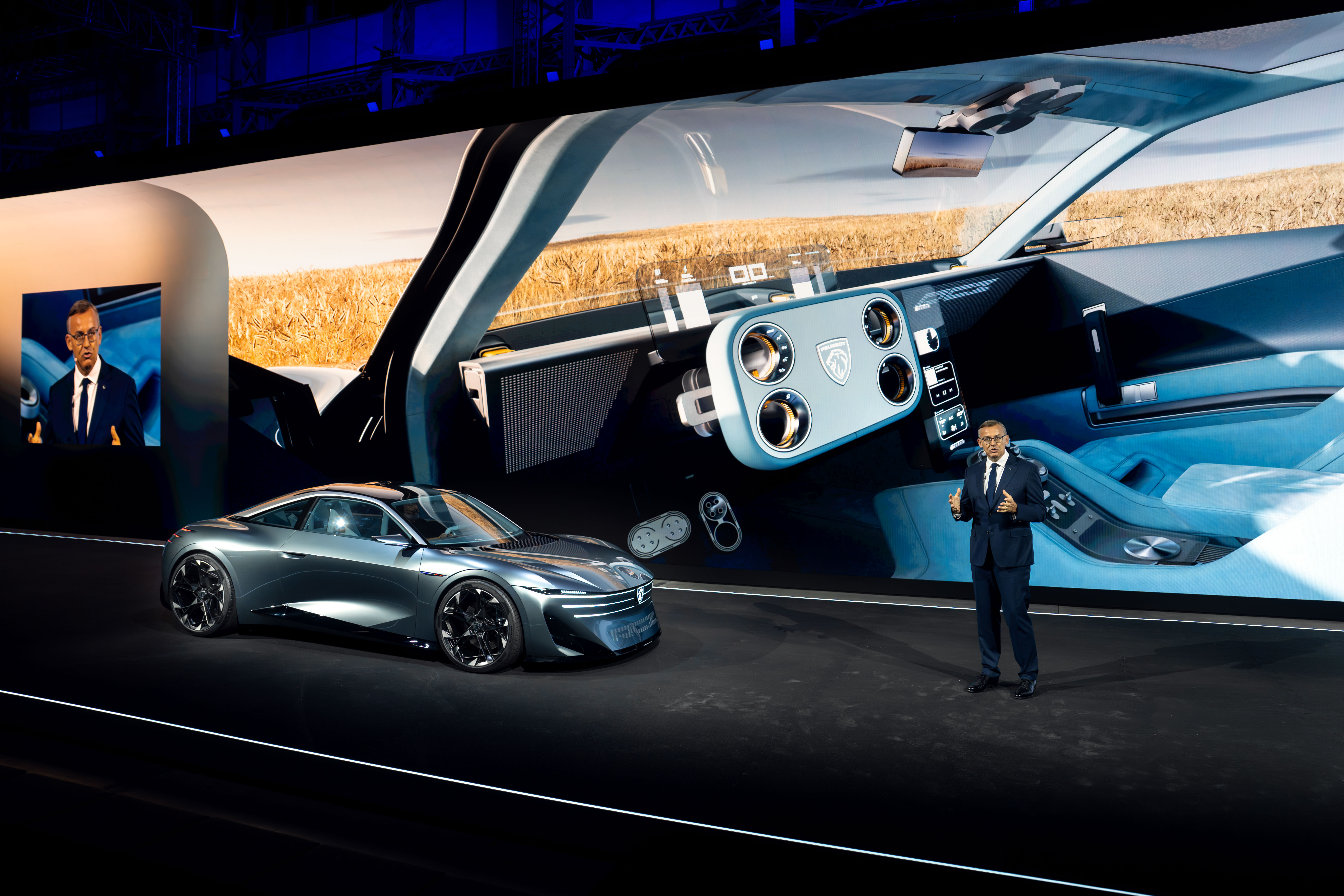 פיג'ו מציגה באמצעות RCZ Vision את חזונה לעתיד המותג. צילום: Stellantis
