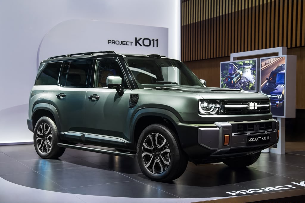 GEELY Project KO11 בתערוכת הרכב של פריז. צילום: GEELY