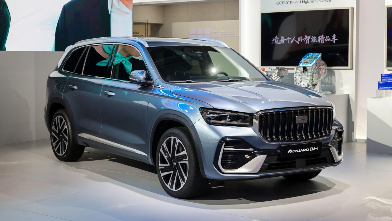 GEELY Monjaro EM-i בתערוכת הרכב של פריז